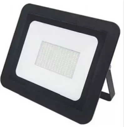 Фото №1 Прожектор ECOLA JPD100ELB PROJECTOR 100,0W 220V 6000K IP65 Светодиодный тонкий Черный 290X230X32