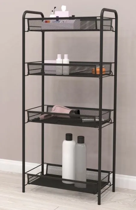 Фото №2 Этажерка ЗМИ "Ладья 24" (LADYA 24 storage rack), черный Э 556 Ч