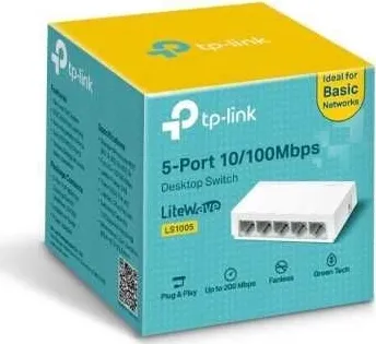 Фото №3 Коммутатор TP-LINK LS1005