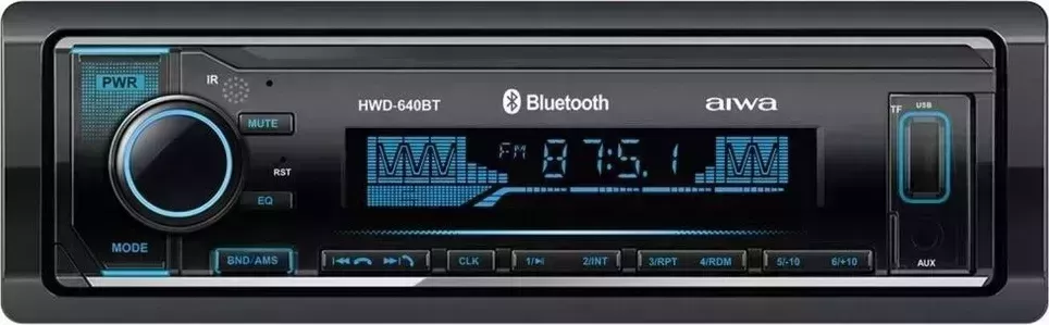 Фото №2 Автомагнитола AIWA HWD-640BT MP3/WMA