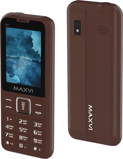 Фото №2 Мобильный телефон MAXVI K21 chocolate