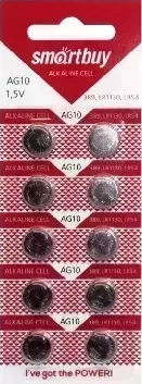 Фото №1 Батарейки SMARTBUY (SBBB-AG10-10B) AG10-10B