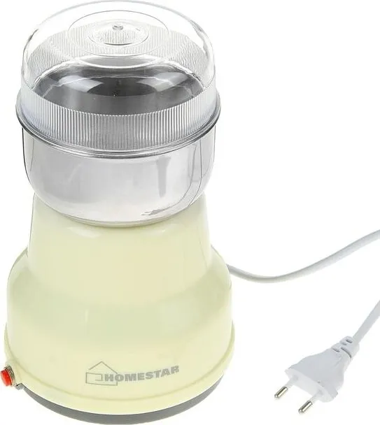 Фото №3 Кофемолка HOMESTAR HS-2001 бежевый