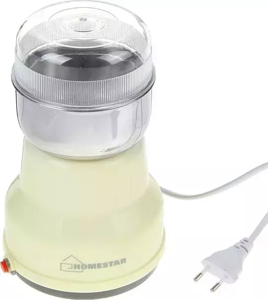 Фото №2 Кофемолка HOMESTAR HS-2001 бежевый