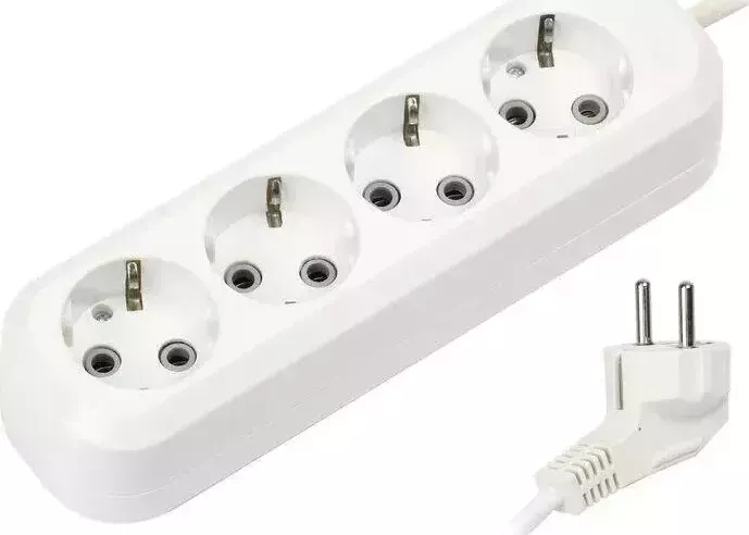 Фото №1 Удлинитель SMARTBUY (SBE-16-4-03-Z) 4 гнз х 3,0 м (16А/3.5кВт, ПВС 3х1.0) с заземлением 4 х м