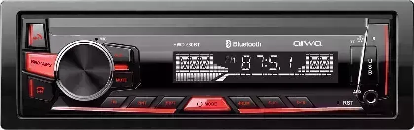 Фото №3 Автомагнитола AIWA HWD-530BT MP3/WMA