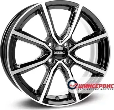 Диск автомобильный Dezent TN dark TN R15 / 6.0J PCD 4x98 ET 40.00 ЦО 58.10
