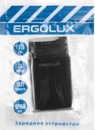 Фото №4 Сетевой адаптер ERGOLUX (15107) ELX-РA01P-C02 ПРОМО ( 10Вт 1USB, 100-220В, 5V/2А, Черный, Пакет) СЗУ (