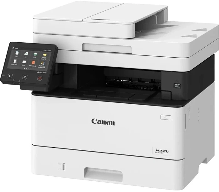 Фото №4 МФУ Canon лазерное i-SENSYS MF455dw (A4, принтер/копир/сканер/факс, 1200dpi, 38ppm, 1Gb, DADF50, Duplex, WiFi, Lan, USB) (5161C006)