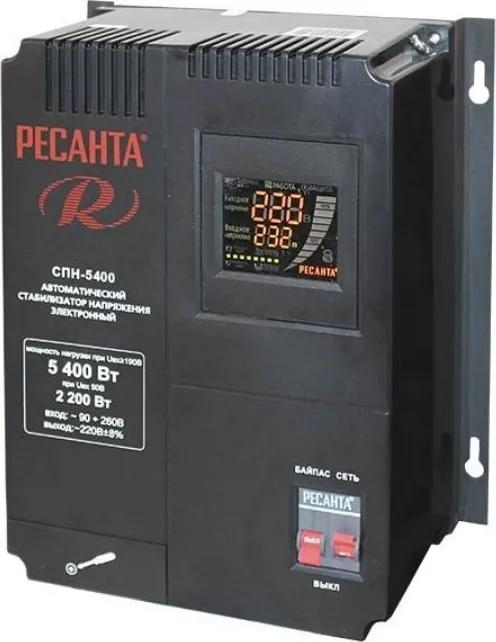 Фото №2 Стабилизатор РЕСАНТА СПН-3500