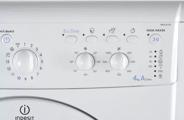 Фото №5 Стиральная машина INDESIT IWUC 4105/ WIUL 103 RU