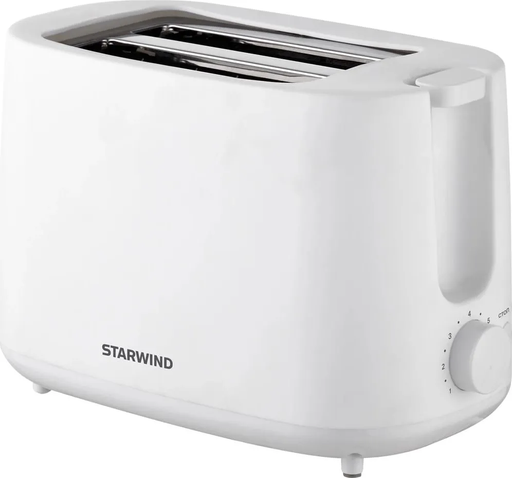 Тостер STARWIND STARWIND ST4107 750Вт белый 