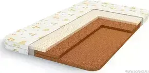 Фото №2 Матрас LONAX Baby Latex-Cocos Light Б/П 80x200 80 × 200