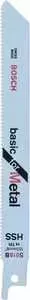 Полотно пильное BOSCH 150мм 5шт S918B Basic for Metal (2.608.651.781)