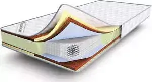 Матрас LONAX Duet Cocos-Medium S1000 200x200 200 × 200