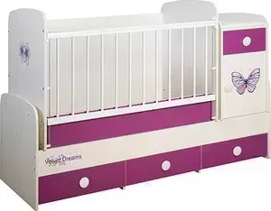Кроватка детская Glamvers Comfort (цветная)