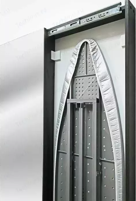 Фото №8 Встроенная гладильная доска Shelf.On Iron Slim (Айрон Слим) купе венге лево