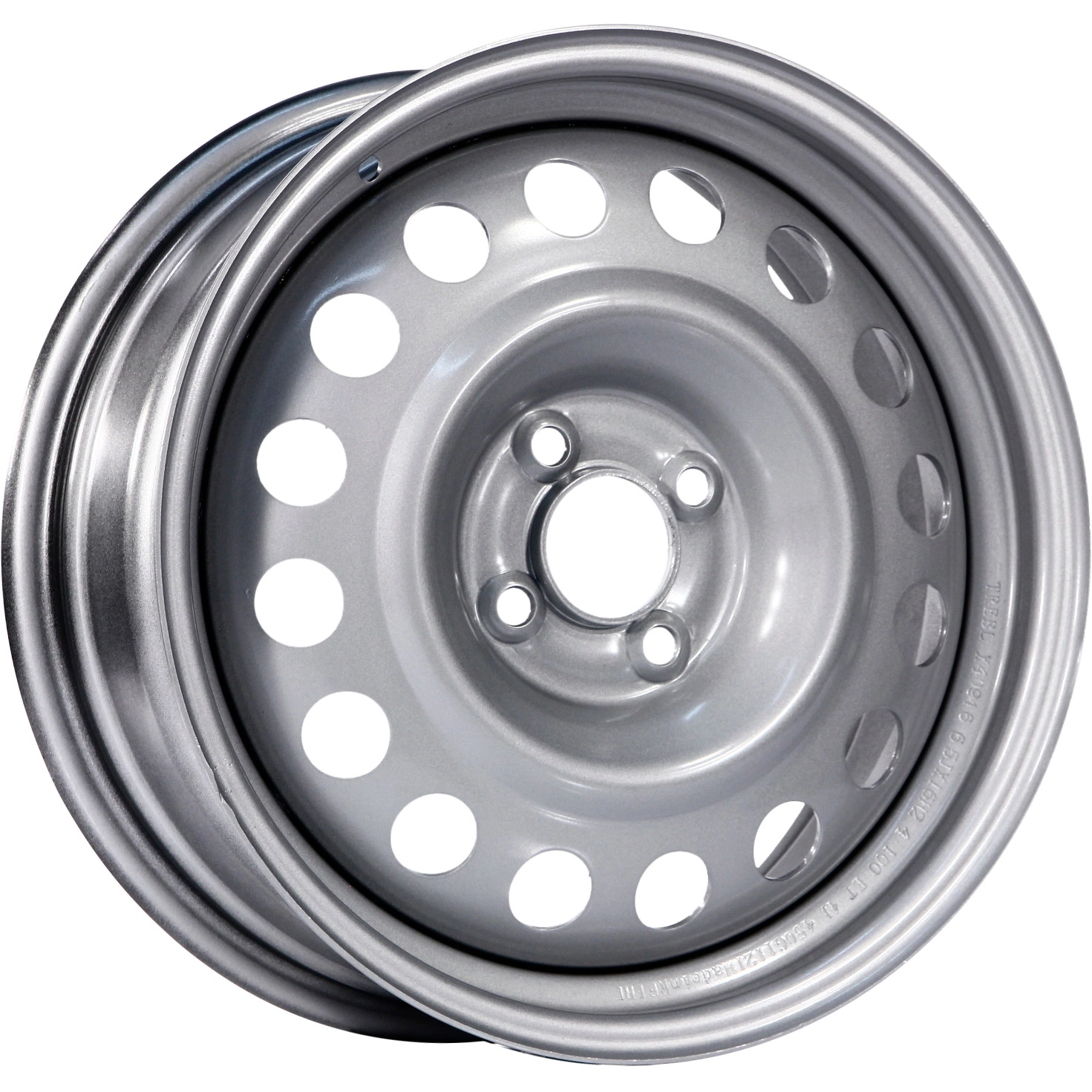Фото №2 Диск автомобильный TREBL X40915 6X15/4X100 ET40 D60.1 SILVER