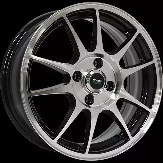 Фото №1 Диск автомобильный Megami MGM-5 6X15/4X100 ET48 D54.1 BKF