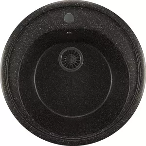 Фото №1 Мойка кухонная Mixline ML-GM11 50х50 черный 308 (4630030632832)