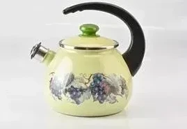 Чайник Idilia эмалированный 2.5 л Виноградная лоза (I2711/4)