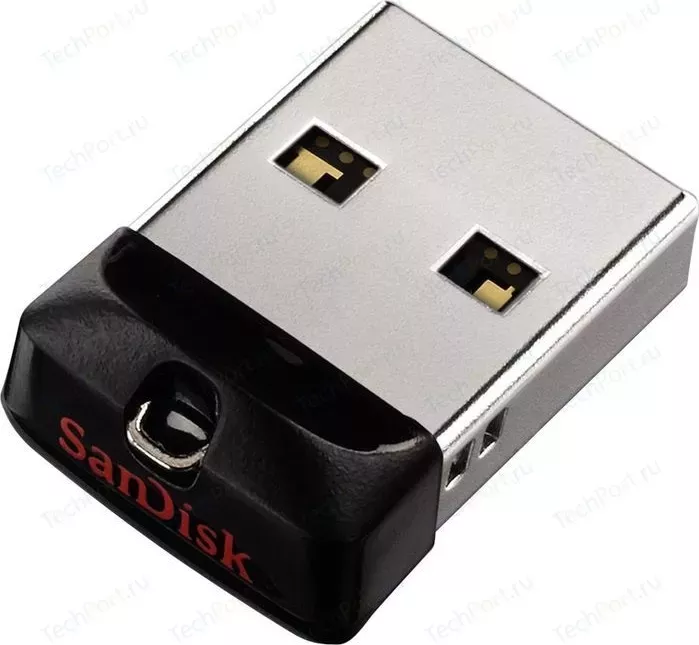 Фото №2 Флеш-накопитель SANDISK 16GB CZ33 Cruzer Fit/ (SDCZ33-016G-B35)