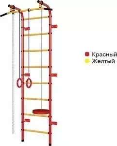 Детский спортивный комплекс ПИОНЕР С1Р красно/желтый