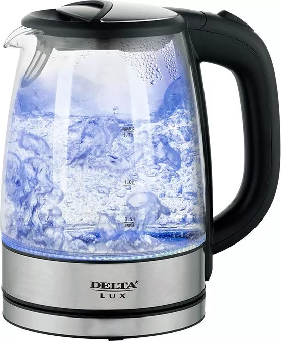 Фото №3 Чайник электрический DELTA Lux DL-1204В черный