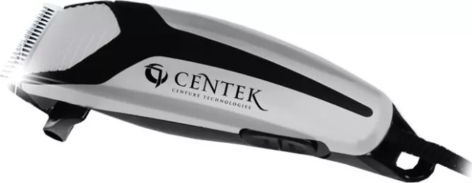 Фото №2 Машинка для стрижки CENTEK CT-2113 черный/серый