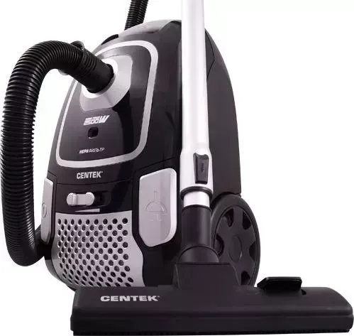 Фото №1 Пылесос CENTEK CT-2519 черный/хром