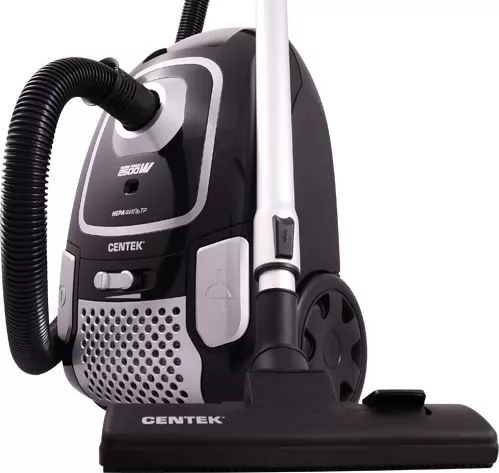 Фото №2 Пылесос CENTEK CT-2519 черный/хром