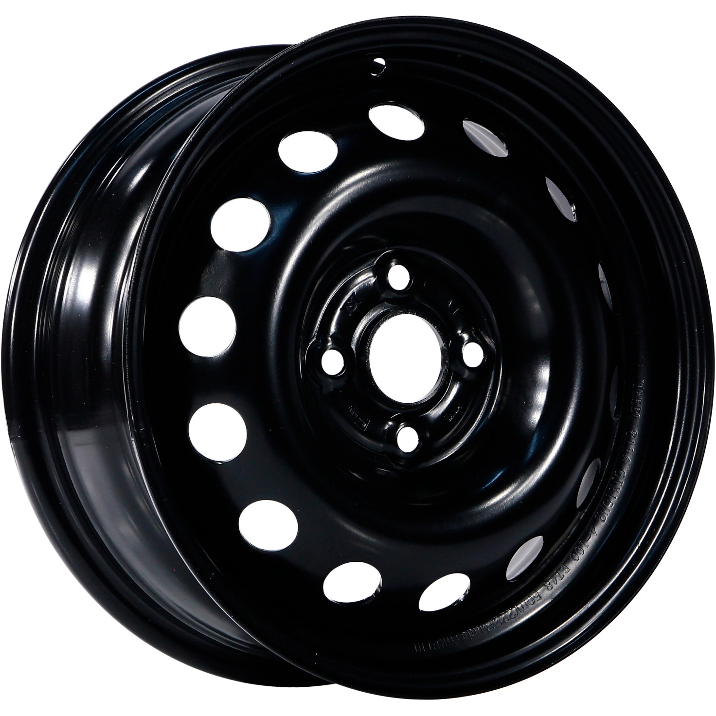 Фото №2 Диск автомобильный TREBL 6565 P 5.5X14/4X100 ET45 D56.6 BLACK
