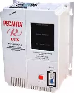 Фото №3 Стабилизатор напряжения РЕСАНТА АСН-8 000 Н/1-Ц Lux