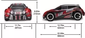 Фото №3 Модель раллийного автомобиля Remo Hobby Rally Master 4WD RTR масштаб 1:8 2.4G