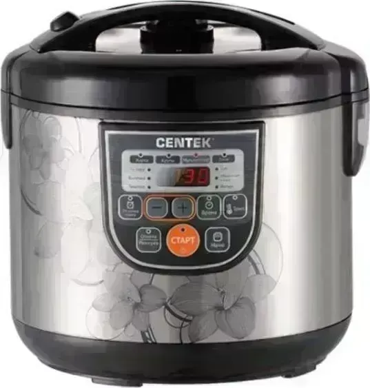 Фото №1 Мультиварка CENTEK CT-1498 черный/сталь