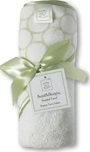 Фото №2 Полотенце SwaddleDesigns с капюшоном с капюшоном Hooded Towel - Organic Kiwi Mod on IV (SD-071KW)