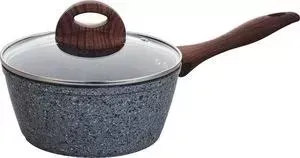 Фото №1 Ковш VITESSE с крышкой d 18 см Granite (VS-4016)