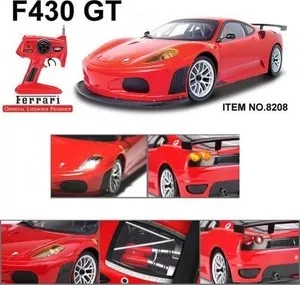 Фото №1 Радиоуправляемая машинка  MJX * Ferrari F430 GT масштаб 1-10 (8208)