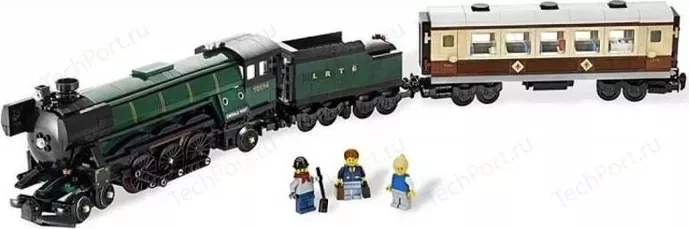 Фото №5 Конструктор Lepin 21005 Поезд Изумрудная ночь - Technic 10194