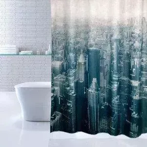 Штора для ванной IDDIS Megapolis 180x200 см (610P18Ri11)
