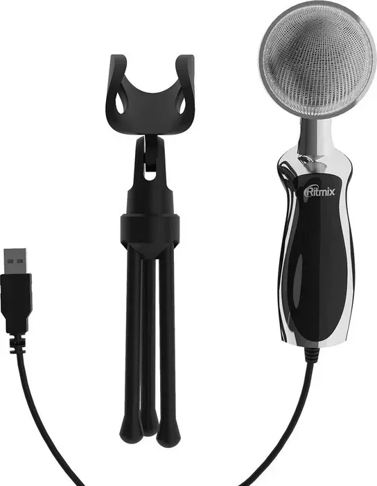 Фото №11 Микрофон RITMIX RDM-127 USB black