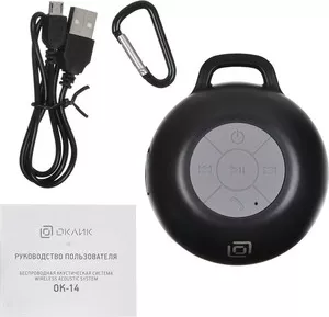 Фото №5 Портативная колонка OKLICK OK-14 black