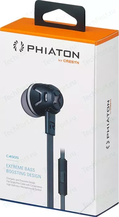 Фото №3 Наушники Phiaton C450S black (CPU-ES0450BK02)