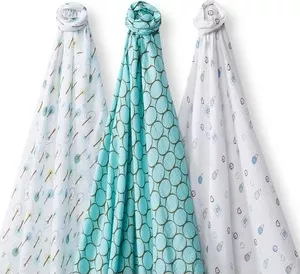 Фото №2 Набор пеленок SwaddleDesigns SwaddleLite Cute and Calm SeaCrystal (SD-441SC)