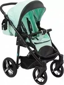 Фото №1 Коляска прогулочная MR SANDMAN Traveler Premium мятный бриз - черный