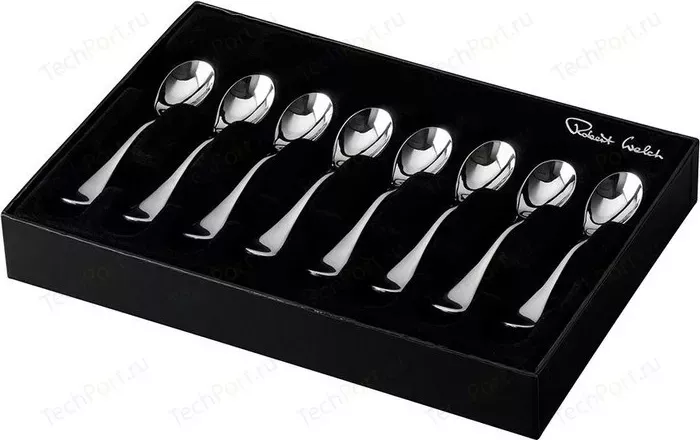 Фото №5 Набор кофейных ложек Robert Welch 8 предметов Ashbury Bright (ASHBR1008V/8)