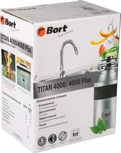 Фото №4 Измельчитель BORT пищевых отходов Titan 4000 Plus