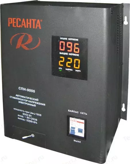 Фото №2 Стабилизатор напряжения РЕСАНТА СПН-13500