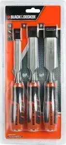 Фото №2 Набор стамесок BLACK&DECKER 3 шт 12-18-25 мм (BDHT0-16147)