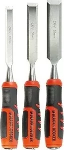 Фото №4 Набор стамесок BLACK&DECKER 3 шт 12-18-25 мм (BDHT0-16147)
